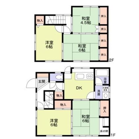 保土ヶ谷区川島町戸建の物件間取画像